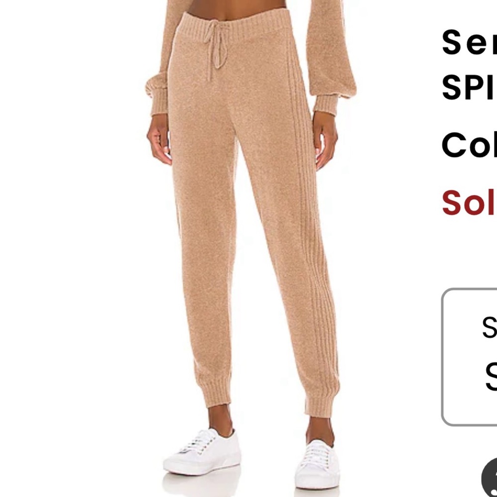 Spirituall Gangster Serenity Camel Joggers